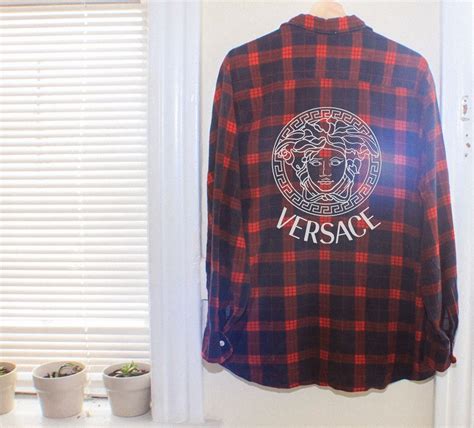 velvet versace flannel|VERSACE .